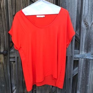 100% Polyester short sleeve blouse.